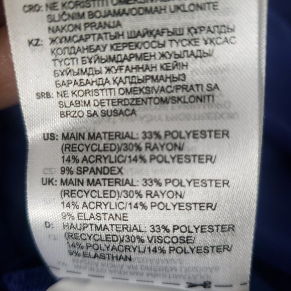 adidas Golf Rangewear 3/4 sleeves Polo Collar Shirt NWT, Women's Size Large - Picture 12 of 12